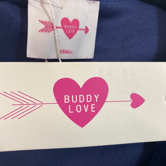 BUDDY LOVE DAKOTA FITTED CRUSHED VELVET MINI DRESS - Picture 4 of 9